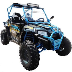 predator-400fx-utv-side-by-side-electric-start-shaft-drive-automatic-with-reverse-ages-16-and-up-blue