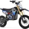Pro Electric Dirt Bike, 36v 1000w Lithium, Ages 12 and up - Blue