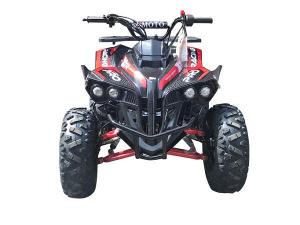 Pro Max 125cc Sport ATV, Automatic with Reverse, 8 inch Wheels, Electric Start, Ages 12 and up - Red