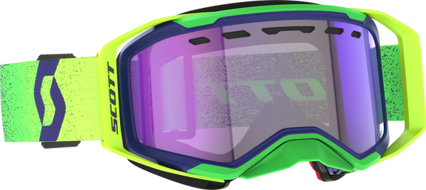 Prospect 2.0 Smb Ls Goggle Mdnt Prp/Sfty Ylw Ls Blue Chrm