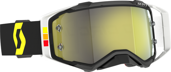 Prospect Pro Circuit Goggle Black/White Yellow Chrome Work