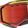 Prospect Snwcrss Goggle Orng/Ylw Enhancer Red Chrome