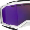 Prospect Snwcrss Goggle Wht/Blk Enhncr Purple Chrome