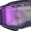 Prospect Snwcrss Ls Goggle Drk Prpl/Mnt Grn Blue Chrome