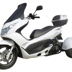 q6-50cc-trike-automatic-shifting-full-wind-screen-locking-trunk-white