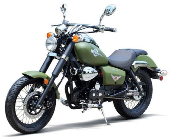 Raider 250 Street Motorcycle, 5-Speed Manual - Green