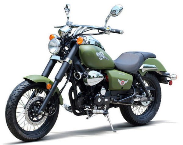 Raider 250 Street Motorcycle, 5-Speed Manual - Green