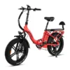 Rattan LF-750 Pro Step-Thru Fat Tire, 750W 48V, Folding Electric Bike