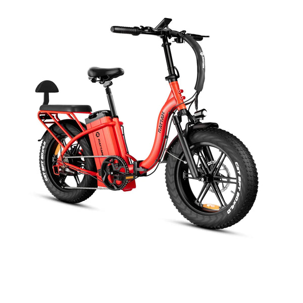 Rattan LF Ultra Step-Thru Fat Tire, 1000W 48V Folding Electric Bike