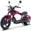Raven Electric Motorcycle, 60v 2500w Lithium, LED Headlight, Digital Speedometer, Hydraulic Disc Brakes, Full Suspension - Red