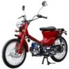 Rector 125 RTX Motorized Gas Bicycle, 125cc 4-Speed Manual - Red