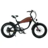 Revi Bikes Cheetah MINI Café Racer 500W 48V Fat Tire Cruiser Electric Bike