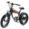 Revi Bikes Cheetah MINI Café Racer 500W 48V Fat Tire Cruiser Electric Bike
