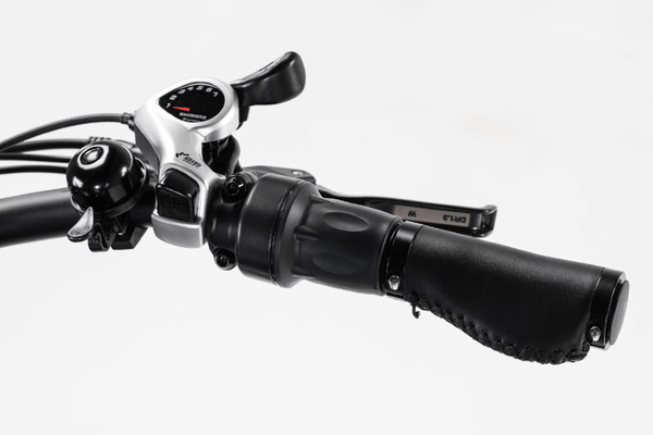 Revi Bikes Cheetah PLUS Café Racer 750W 48V 17.5Ah Fat Tire Cruiser Electric Bike