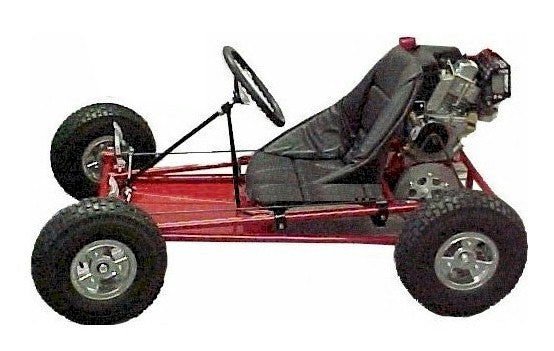 Road Rocket Go Kart **KIT**, Aluminum Tri-star Wheels - 5 in.