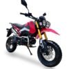 Rogue ADV 125cc Enduro Motorcycle, 4-Speed Manual, 12-inch Wheels - Red