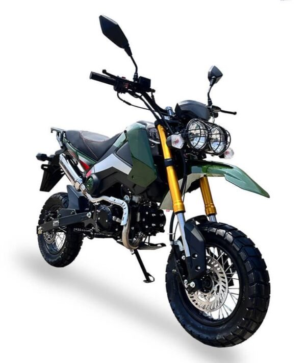 Rogue ADV 125cc Enduro Motorcycle, 4-Speed Manual, 12-inch Wheels - Red