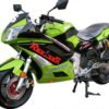 Roma 150 Street Sport Motorcycle, Automatic Shifting, 13-inch Alloy Wheels - Green