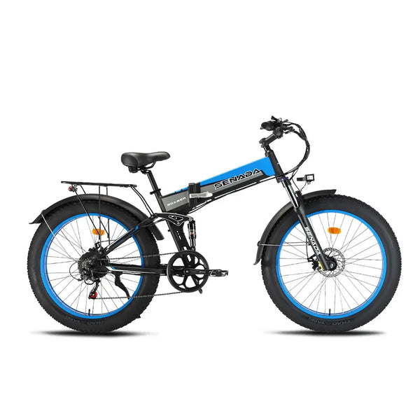 Senada Roamer 1000W 48V 14Ah All Terrain Fat Tire Electric Folding Bike