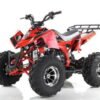 Sniper DLX 125cc Sport ATV, Fully-Automatic with Reverse, Deluxe Alloy Wheels, Ages 12 and up - Red