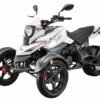 Spider X200 Trike, 3-Wheel Motorcycle, Automatic with Reverse - Black