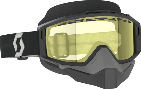Split Otg Snwcrss Goggle Black/White Yellow Lens