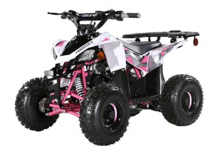 Sportster Mini 110cc Kids ATV, Electric Start, Automatic, Parental Remote Control, Kids Ages 4-9 - Black