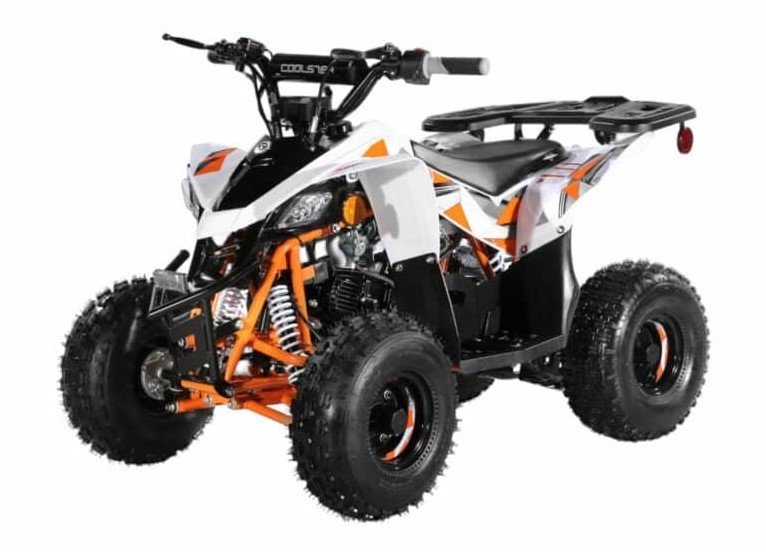 Sportster Mini 110cc Kids ATV, Electric Start, Automatic, Parental Remote Control, Kids Ages 4-9 - Black