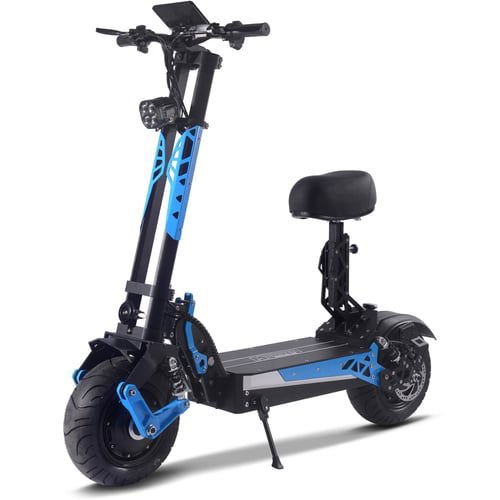 Switchblade Electric Scooter, 60v 4000w Lithium, Digital Speedometer, 50mph Top Speed
