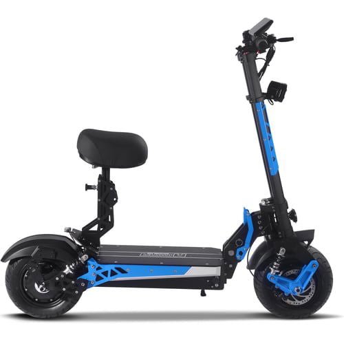 Switchblade Electric Scooter, 60v 4000w Lithium, Digital Speedometer, 50mph Top Speed
