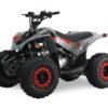 SYX 125cc Kids Sport ATV, 3-Speed Semi-automatic with Reverse, Ages 9-12 - Grey/Red