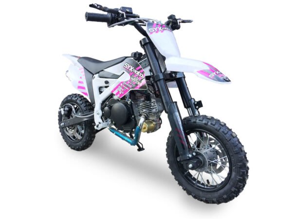 SYX Moto 60cc Kids Dirt Bike, Automatic Shifting, Electric Start, Ages 8 and up - Green