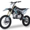 SYX Moto Whip 125cc Pit Bike, Kick Start, 4-Speed Manual Shifting, (17/14) Wheels, Ages 12 and up - Black/Blue