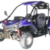 T-REX 125cc Kids Gas Powered Go Kart, Electric Start, Automatic with Reverse, Ages 8 and up - Blue
