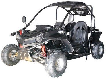 T-REX 125cc Kids Gas Powered Go Kart, Electric Start, Automatic with Reverse, Ages 8 and up - Blue