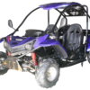 T-REX 125cc Kids Gas Powered Go Kart, Electric Start, Automatic with Reverse, Ages 8 and up - Blue