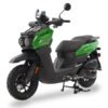 Tank 150cc Street Scooter, Automatic Shifting, Full Disc Brakes, 12 inch Wheels, LED Lights - Quicksand