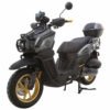 Tank 200 Street Scooter, Automatic Shifting, Full Disc Brakes, 13-inch Wheels, LED Lights - Yellow