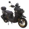 Tank 200 Street Scooter, Automatic Shifting, Full Disc Brakes, 13-inch Wheels, LED Lights - Yellow