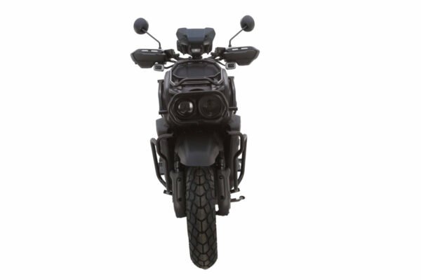 Tank 200 Street Scooter, Automatic Shifting, Full Disc Brakes, 13-inch Wheels, LED Lights - Yellow