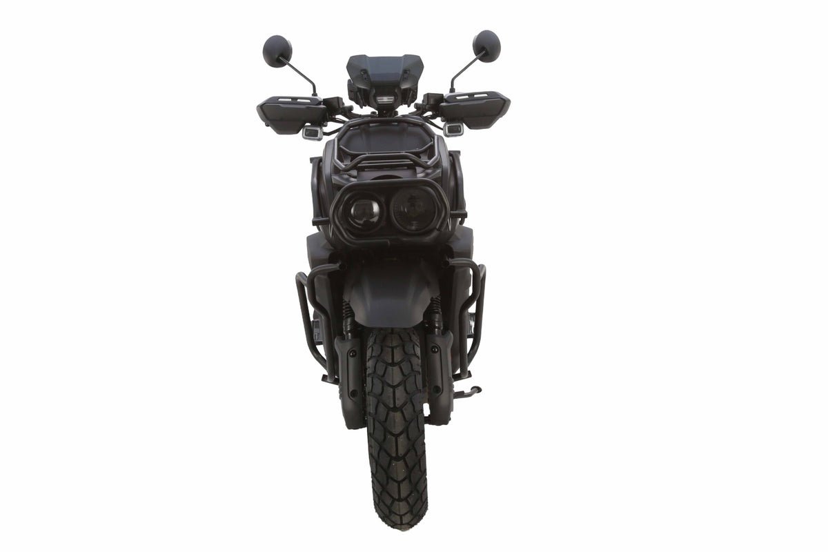 Tank 200 Street Scooter, Automatic Shifting, Full Disc Brakes, 13-inch Wheels, LED Lights - Yellow