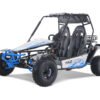 Tao Baja Sport 200 Adult Buggy Go Kart, Electric Start, Automatic with Reverse, LED Lightbar, Ages 16 and up - Blue