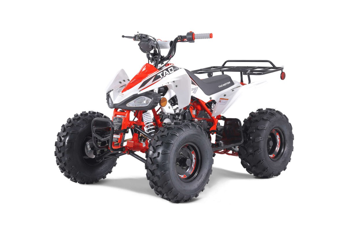 Tao Cheetah 125cc Sport ATV, Electric Start, Automatic with Reverse, Ages 12 and up - Orange