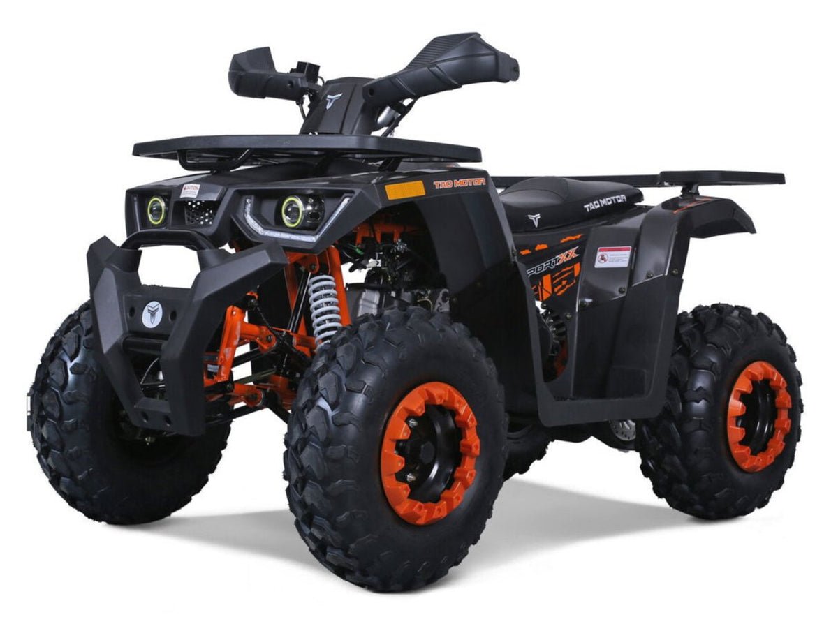 Tao G200 200cc Utility Style ATV, Electric Start, Automatic with Reverse, 10-inch Wheels - Blue