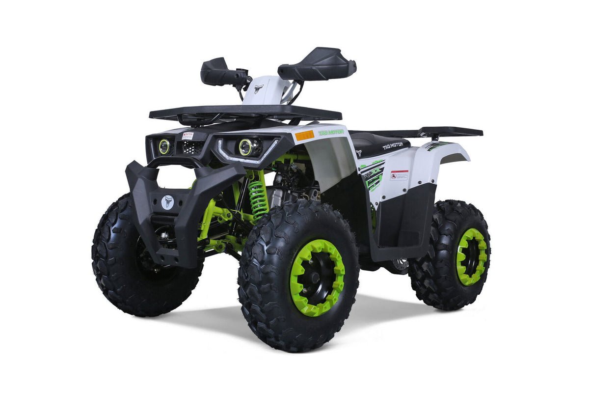 Tao G200 200cc Utility Style ATV, Electric Start, Automatic with Reverse, 10-inch Wheels - Blue