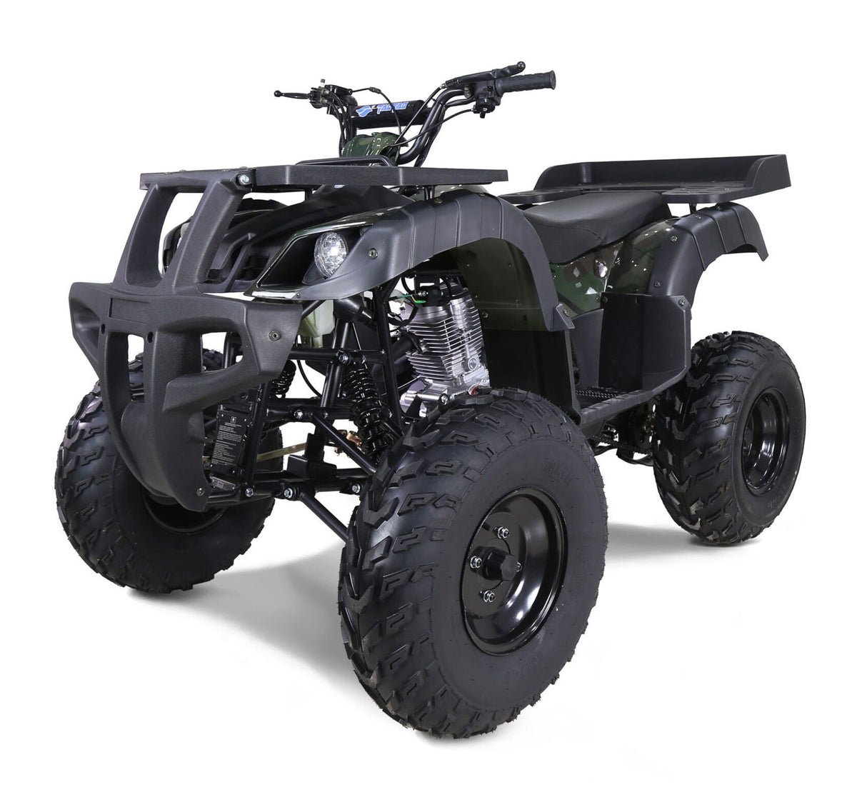 Tao Rhino 250cc Utility ATV, Electric Start, Manual 4-Speed with Reverse - Burgundy