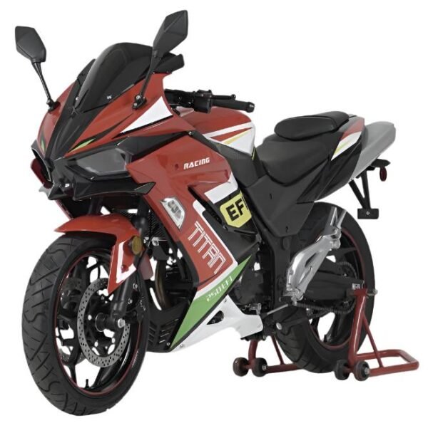 Titan 250 EFI Street Motorcycle, 6-Speed Manual - Blue