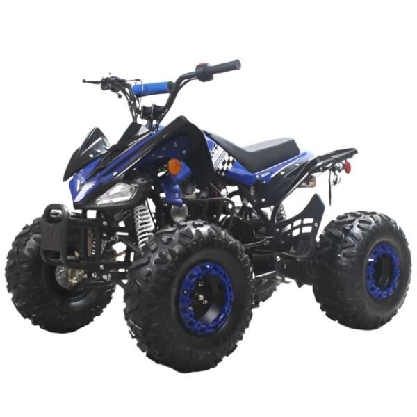 Tonga 125cc Kids Sport ATV, 8-inch Wheels, Automatic with Reverse, Ages 8 and up - Yellow