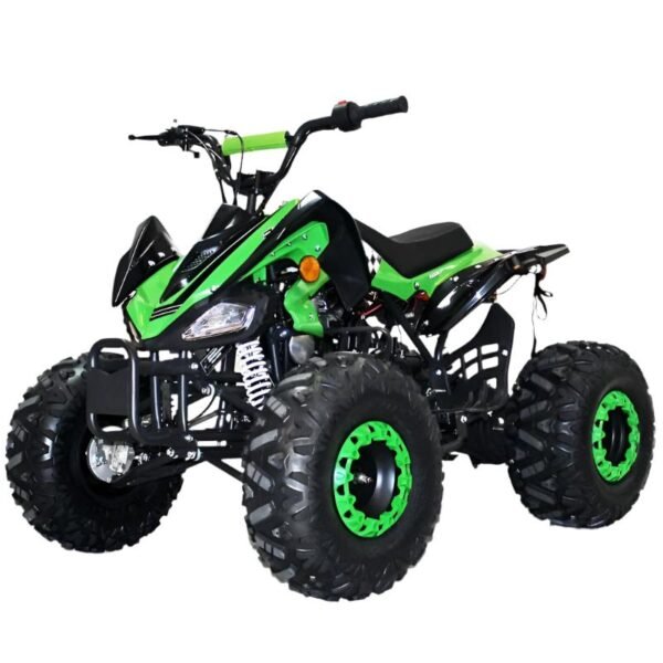 Tonga 125cc Kids Sport ATV, 8-inch Wheels, Automatic with Reverse, Ages 8 and up - Yellow