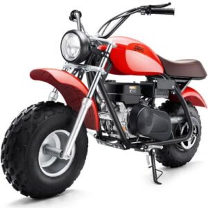 trailcross-gas-powered-mini-bike-7-5hp-4-stroke-led-headlight-red